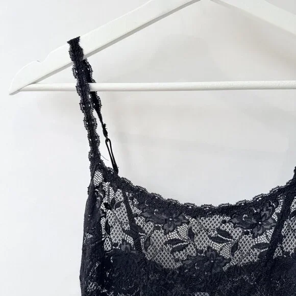 Cosabella Never Say Never Foxie Chemise Black Lace Women’s Size SP O45 - Picture 4 of 6